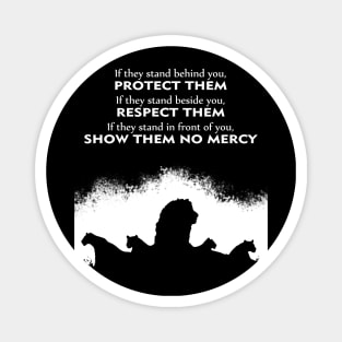 Protect Them - Lions Magnet